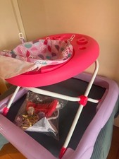 Chad Valley Baby Walker - Pink